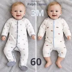 【2枚セット】Ralph Lauren ベビー ロンパース 3M 60 3ヶ月