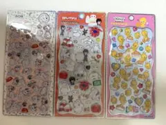 【国内正規品】【即日発送】プチドロップステッカー　ディズニー　3枚セット