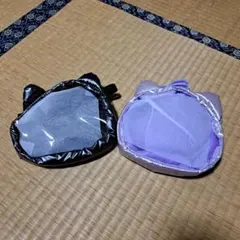 ショルダーバッグ 猫耳付窓開き、丸型(ダイソー)のサムネイル