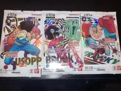 ラウンドワン　ワンピースカード　ウソップ　フランキー ブルック
