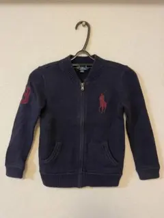Polo Ralph Laurenジップアップコットンセーターサイズ6/120