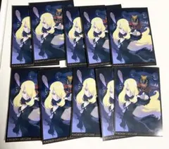 ポケモンカードゲーム　デッキシールド　シロナ&ガブリアス　10枚　スリーブ