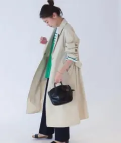 ジャーナルスタンダードレリューム オーガニックコットン混イージーコート M