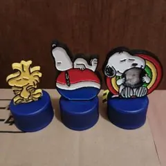 ペプシ　スヌーピー ボトルキャップ　3個セット