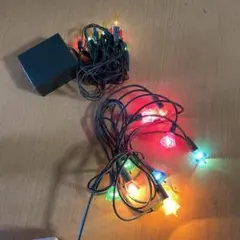 【昭和レトロ当時物】デコレーションライト 20球 クリスマス イルミネーションのサムネイル