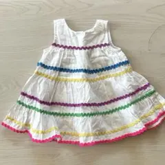 ♡カラフルボーダーティアードワンピース♡のサムネイル