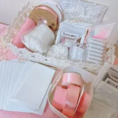 紙モノ コラージュ素材 お花モチーフ レース おすそ分けファイル まとめ売り