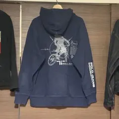 【90s】POLO JEANS COMPANY Ti-O2-Ir フーディ M