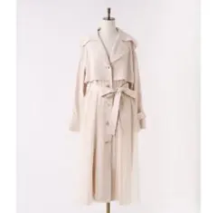 タグあり NICE CLAUP トレンチコート