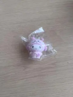 ちいかわ　サンリオ　シークレットフロッキーマスコットチャーム　マイメロディ