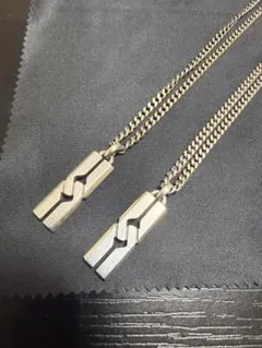 GUCCIグッチ ノットインフィニティ　喜平チェーン　ネックレス❤︎ GUCCI ノット インフィニティ ハート ネックレス SV925 喜平