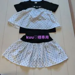 kuu♡様専用CUTE PRINCESS ドット柄セット 130のサムネイル
