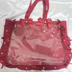 ザッカマート　痛バッグ　痛バ　A3 ワインレッド