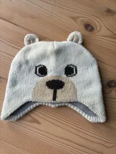 モンベル　クマのニット帽子ベビーサイズ