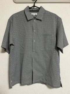 GLOBAL WORK チェック柄 半袖シャツ Sサイズ