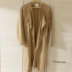 【ほぼ未使用】ローリーズファーム　ロングコート　トレンチ  レディース Lサイズ