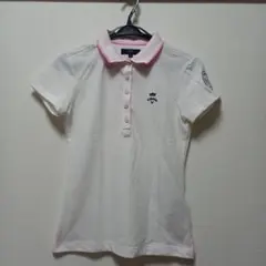 Callaway レディース ポロシャツ ホワイト/ピンク