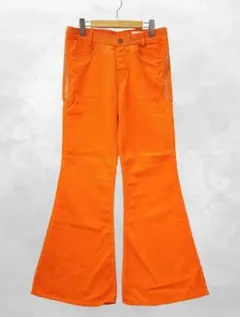 MEYAME メヤメ サイドジップ フレア コーデュロイ パンツ 2