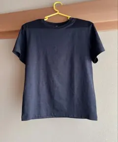 ユニクロ ドライEXクルーネックTシャツ[150(大人S)/ブラック]一度着用