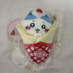 匿名配送　ちいかわ　クレープくじ　C賞　ハチワレ　未開封タグ付き