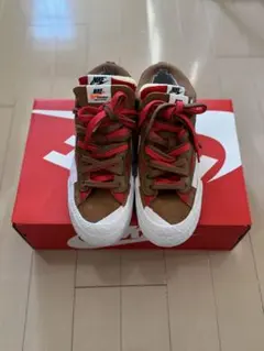 サカイナイキ sacai×NIKE BLAZER LOW BRITISH TAN