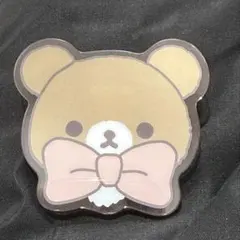 リラッくじ　part11 G賞　アクリルバッチ　リラックマ　チャイロイコグマ