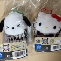 侍ジャパン×サンリオ　 タイトーくじ D賞 ハローキティ,ポチャッコ