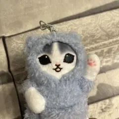 mofusand モフサンド 猫ぬいぐるみマスコット キーホルダーパジャマにゃんのサムネイル