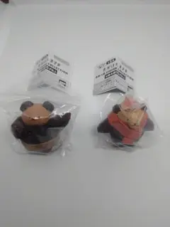 たかはたまさお 木彫り風フィギュアコレクション 2種セット ガチャガチャ