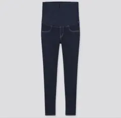 UNIQLO マタニティウルトラストレッチジーンズ　ネイビー　Sサイズ