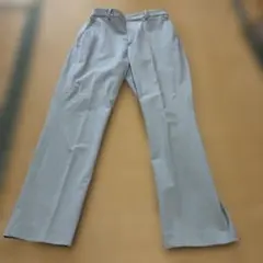 UNIQLOテーパードパンツMサイズ　ブルー