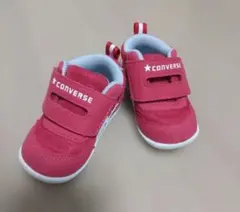 CONVERSE スニーカー 赤 マジックテープ 12cm