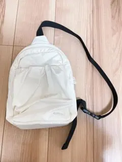 emmi エミ eco 撥水ギャザーミニショルダーバッグ ボディバッグ