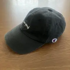Champion New York刺繍キャップ 黒