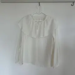 ドレスキップ シューラルー 長袖 ブラウス オフホワイトのサムネイル