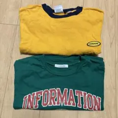 VISION 半袖Tシャツ 他1枚 2枚セットのサムネイル