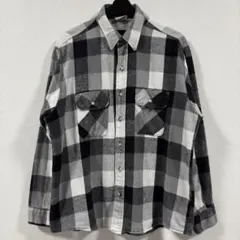 希少❗️90's ファイブブラザー ブロックチェック ヘビネル USA製 L 美品