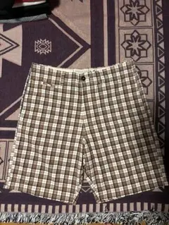 American Eagle baggy check shortsのサムネイル