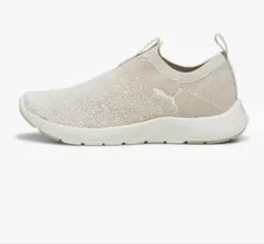 PUMA スリッポン スニーカー ホワイト　23.0
