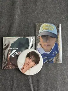 INI 尾崎匠海　XQUARE 缶バッジ　EC7000円トレカ　セット