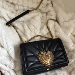 Dolce & Gabbana ブラックレザー バッグ