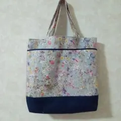 リバティ　バッグ　ハンドメイドのサムネイル