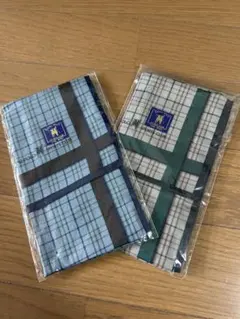 【新品未使用】紳士用メンズハンカチ 2枚組のサムネイル