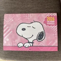 2026年 スヌーピー ピーナッツ 壁掛けカレンダー