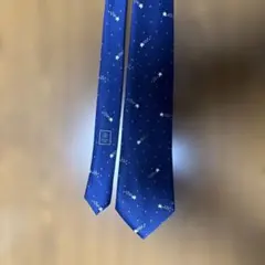 CHANEL ネイビー 星柄 ネクタイのサムネイル