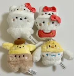 サンリオ☆スタジオハヌル☆ふわふわぬいぐるみ☆キティ☆シナモロール☆タルト☆パム