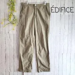 ÉDIFICE エディフィス チノパン ベージュ メンズM 綿100 カーキのサムネイル
