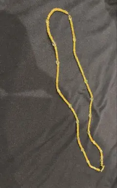 シトリン　ルース原石　金運ネックレス　ペンダント