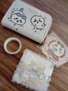 ちいかわ　コインケース　シール　アクリルスタンド　テープ　4点まとめ売り