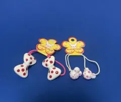 ミッキー　ヘアゴム　リボン